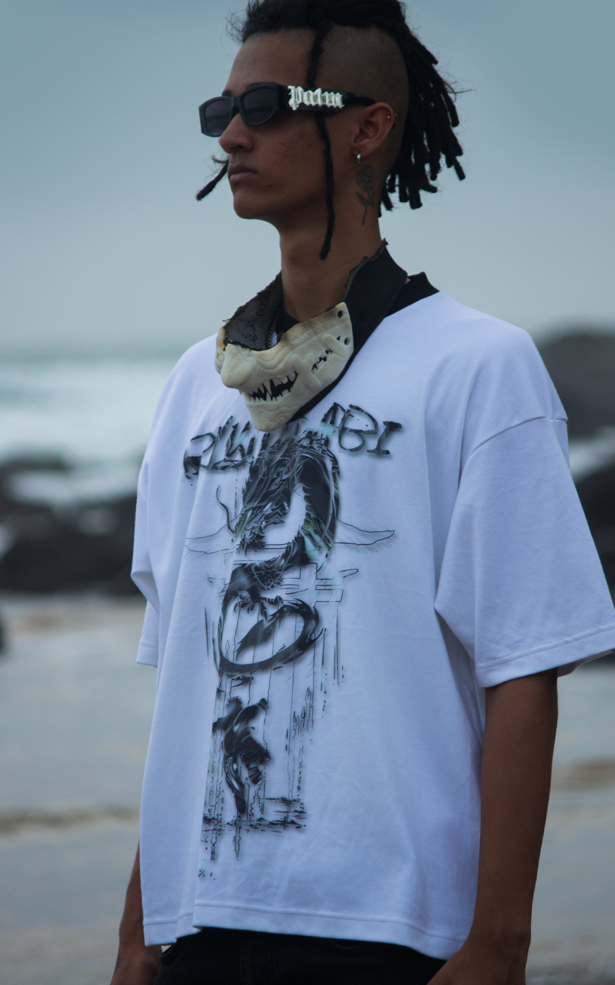 Dragon Core Over-sized Drop Shoulder T-shirt